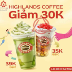 Voucher Highlands Coffee là các phiếu ưu đãi, có thể ở dạng mã số, QR code, hoặc phiếu in, cho phép bạn được giảm giá trực tiếp, mua 1 tặng 1, hoặc nhận đồ uống miễn phí tại các cửa hàng Highlands Coffee trên toàn quốc. Highlands là một trong những chuỗi cà phê lớn nhất Việt Nam với hơn 700 cửa hàng, vì vậy voucher của họ được săn đón rất nhiều, đặc biệt trong các dịp lễ, sinh nhật, hay các chiến dịch khuyến mãi theo mùa.