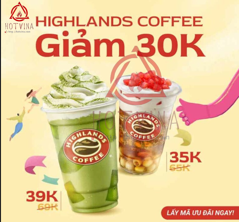 Voucher Highlands Coffee là các phiếu ưu đãi, có thể ở dạng mã số, QR code, hoặc phiếu in, cho phép bạn được giảm giá trực tiếp, mua 1 tặng 1, hoặc nhận đồ uống miễn phí tại các cửa hàng Highlands Coffee trên toàn quốc.
Highlands là một trong những chuỗi cà phê lớn nhất Việt Nam với hơn 700 cửa hàng, vì vậy voucher của họ được săn đón rất nhiều, đặc biệt trong các dịp lễ, sinh nhật, hay các chiến dịch khuyến mãi theo mùa.