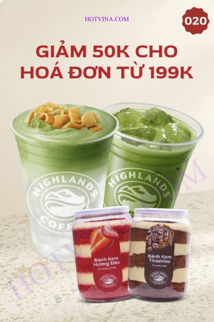 Mã Giảm Giá Highlands Coffee là các phiếu ưu đãi, có thể ở dạng mã số, QR code, hoặc phiếu in, cho phép bạn được giảm giá trực tiếp, mua 1 tặng 1, hoặc nhận đồ uống miễn phí tại các cửa hàng Highlands Coffee trên toàn quốc. Highlands là một trong những chuỗi cà phê lớn nhất Việt Nam với hơn 700 cửa hàng, vì vậy voucher của họ được săn đón rất nhiều, đặc biệt trong các dịp lễ, sinh nhật, hay các chiến dịch khuyến mãi theo mùa.