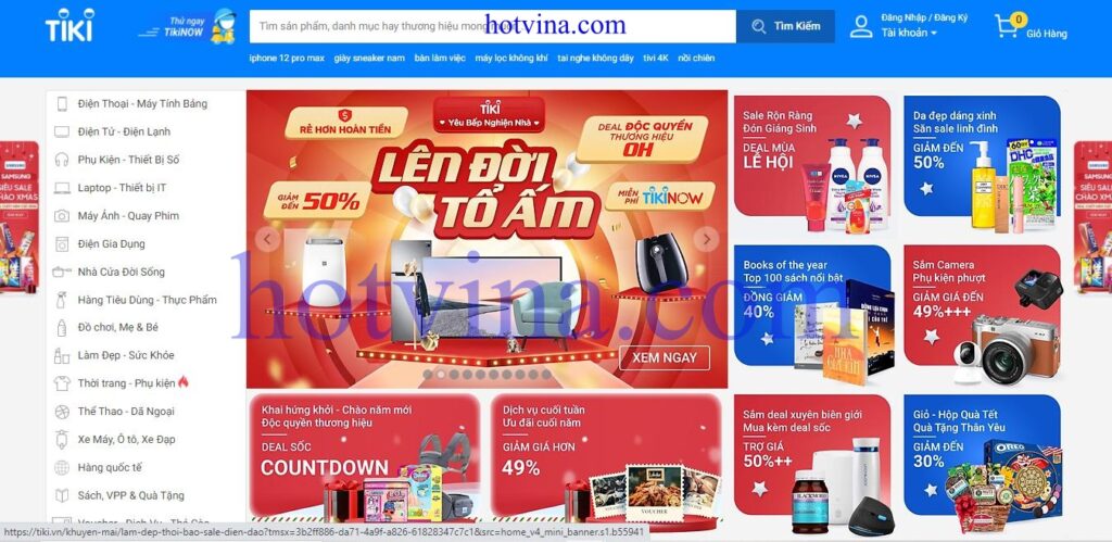 Tiki – San Thuong Mai Dien Tu Uy Tin Hang Dau Viet Nam Ma Giam Gia Tiki Moi Nhat